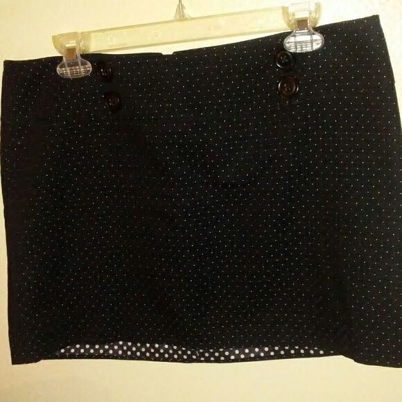 Express Design Studio mini black skirt, 10 - Picture 4 of 8
